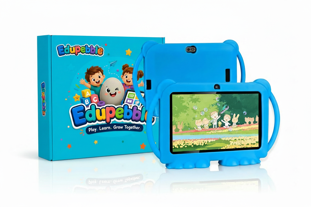 Edupebble Blue Tablet with Light Blue Box