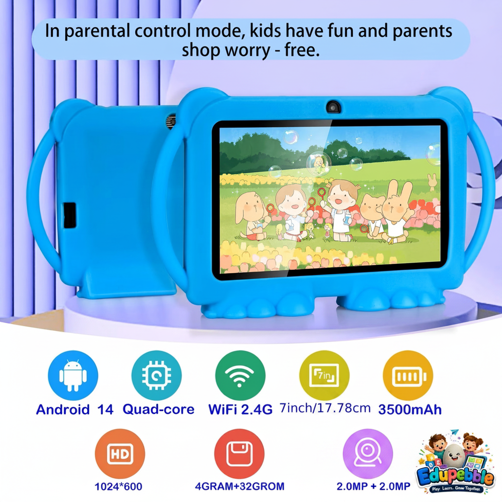 Edupebble Tablet Infographic - Logo Added