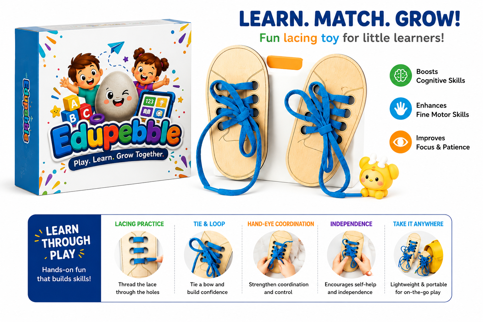 Master Lacing Shoe Toy