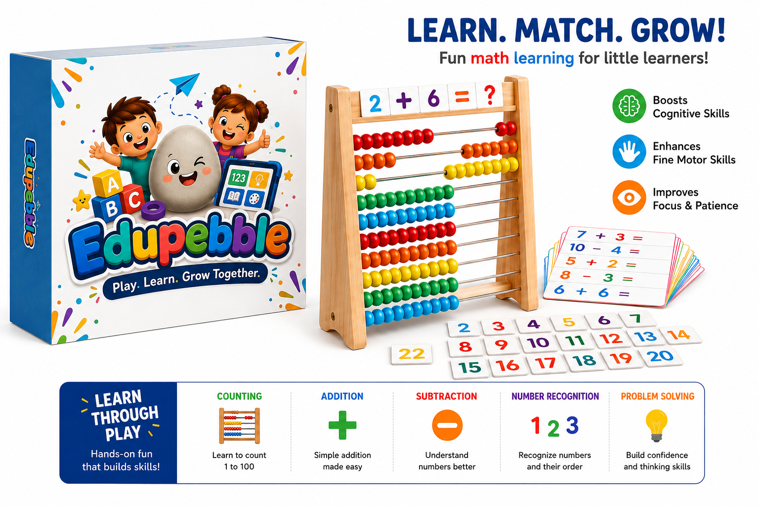 The Coolest Abacus Math Learning Set