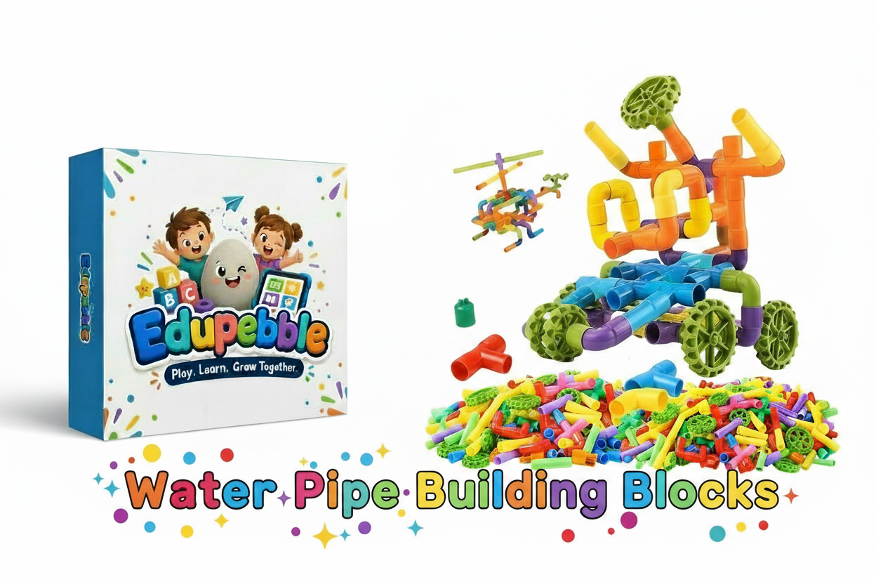 Water Pipe Building Blocks - Text Below